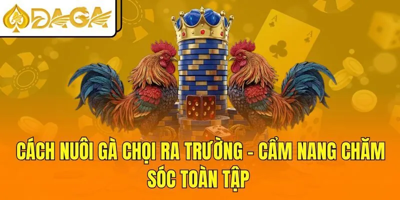 Cách Nuôi Gà Chọi Ra Trường - Cẩm Nang Chăm Sóc Toàn Tập 