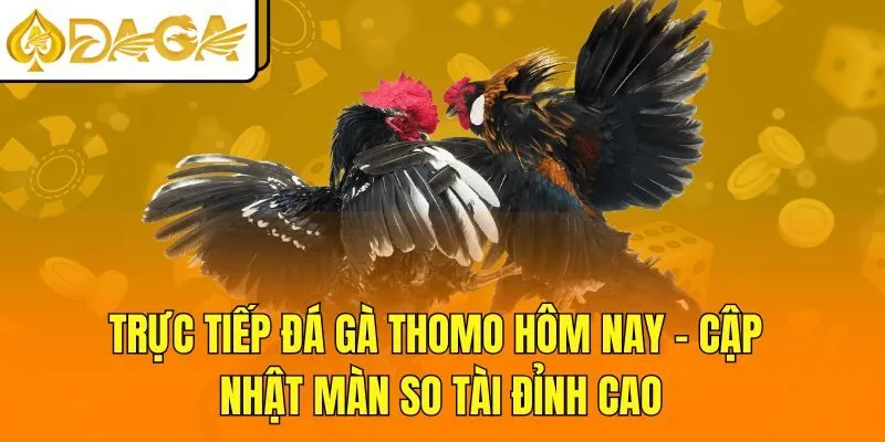 Trực Tiếp Đá Gà Thomo Hôm Nay - Cập Nhật Màn So Tài Đỉnh Cao
