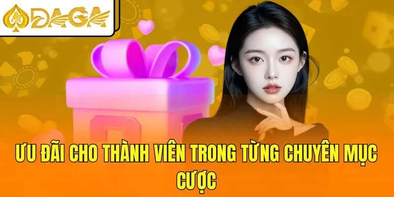Ưu đãi thưởng riêng trong mục bắn cá